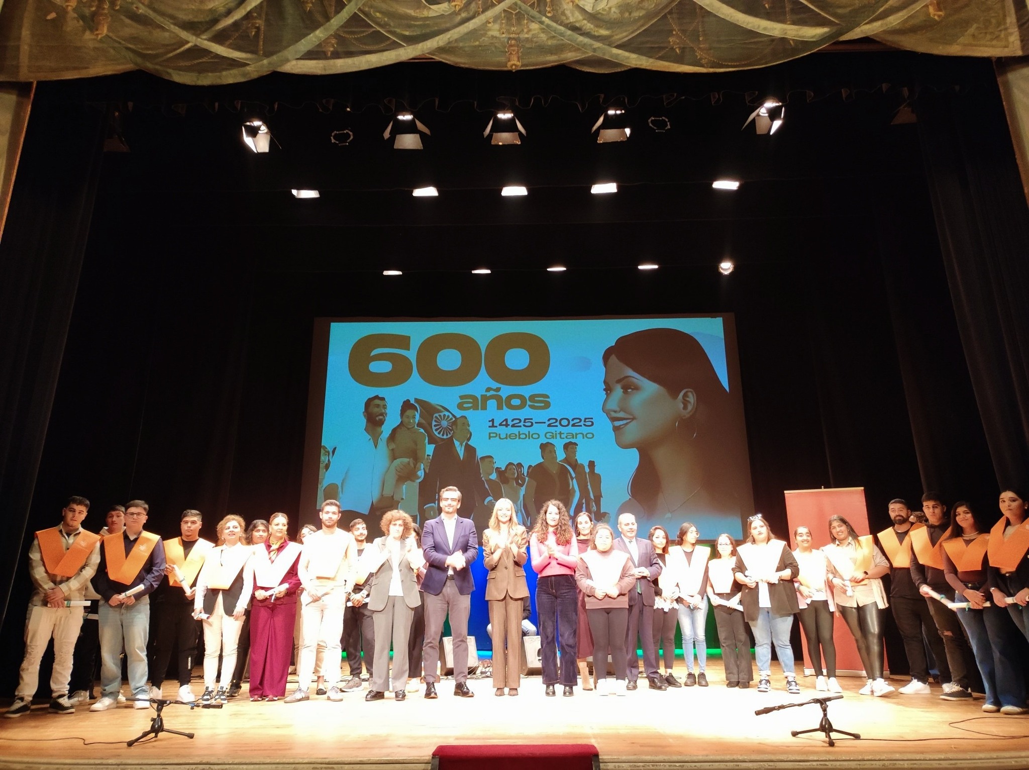 Apoio da corporación ao acto conmemorativo do 600 aniversario da chegada do Pobo Xitano á Península Ibérica