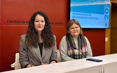 Os Servizos Sociais Municipais atenderon ao 20% da poboación de Santiago en 2025